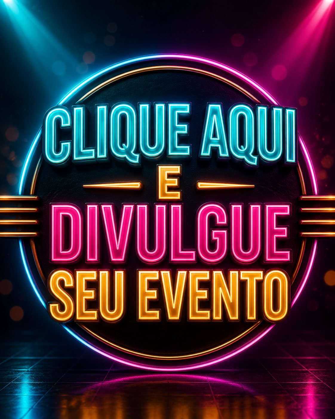 Banner do evento flashback em Manaus